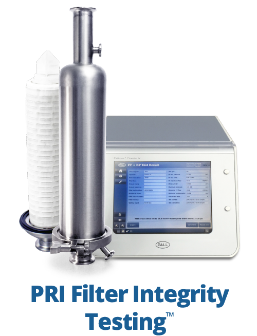 Sterile Filter Integrity Testing OnSite Factory Trained PRI Bio